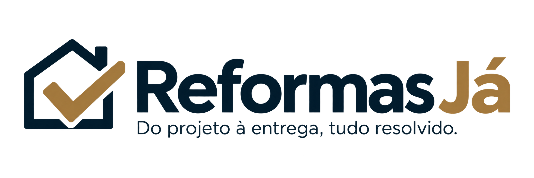 Reformas Já — Do projeto à entrega, tudo resolvido.